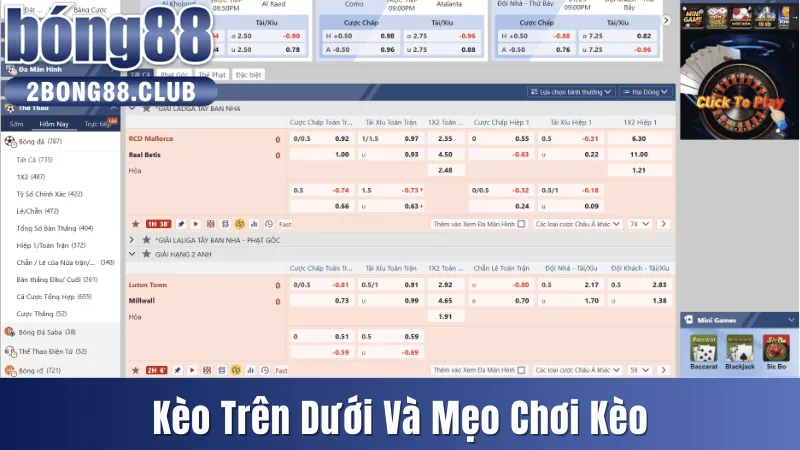 Kèo Trên Dưới