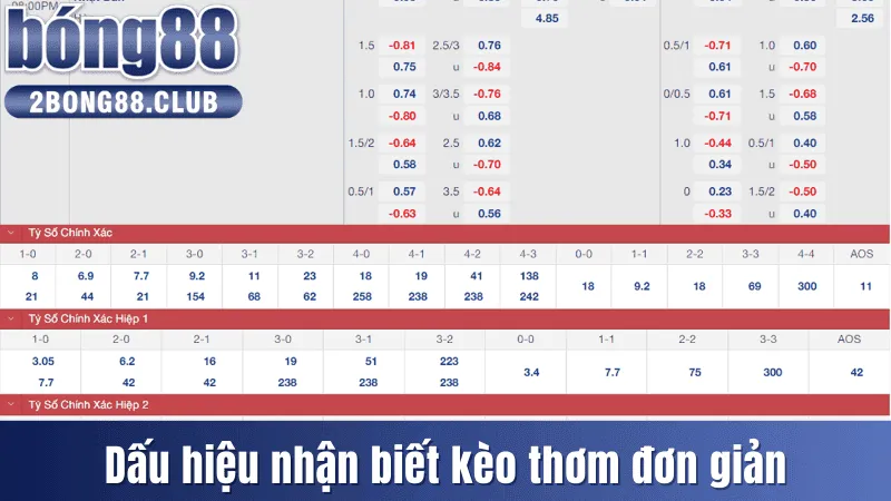 Phương pháp đơn giản để nhận diện kèo thơm